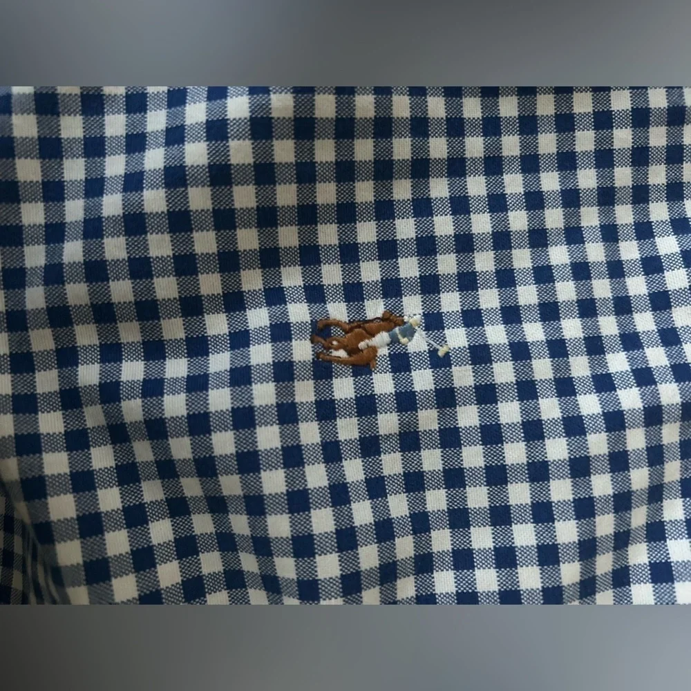 RALPH LAUREN BLUE LABEL OXFORD SHIRT Sz.XL. CLASSIC, TIMELESS, CRISP, POLISHED - Picture 11 of 12
